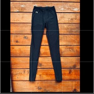 Women’s Under Armor (UA) HeatGear No-Slip Waistband Full-Length Leggings Size S